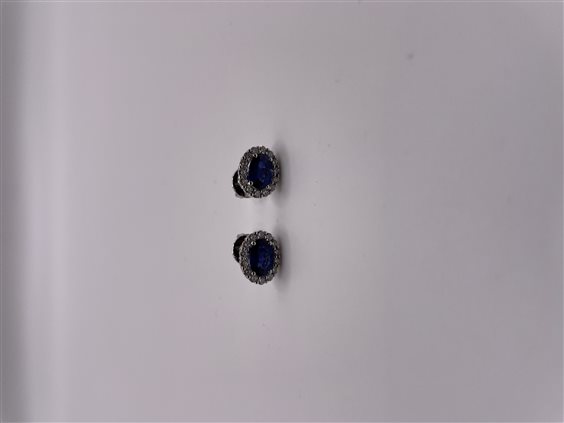 Orecchini Soma Gioielli Donna Orecchini zaffiri e diamanti in Oro Zaffiro blu 1.86 Ct SON OR OB/ZF1.86/BR - SON OR OB/ZF1.86/BR